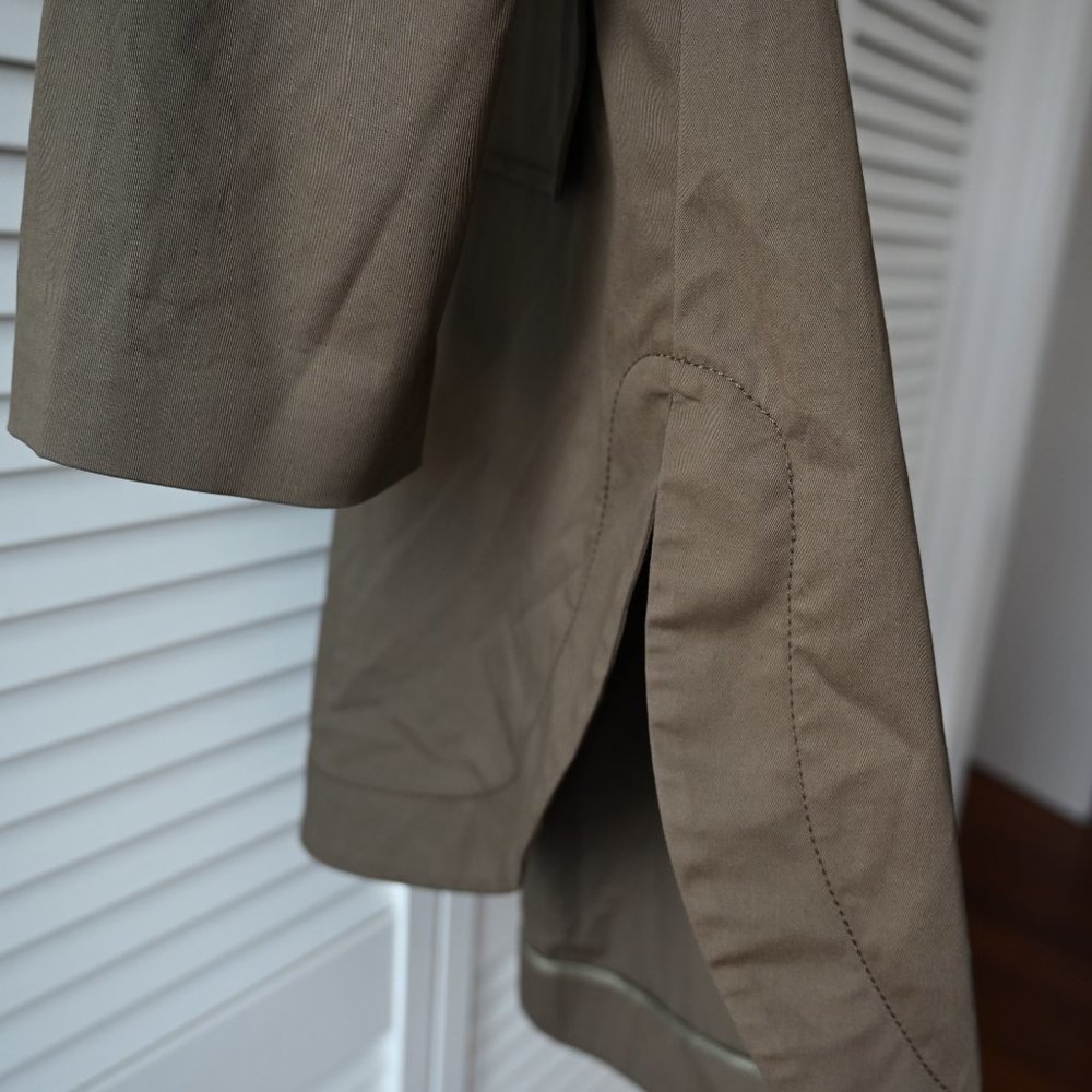 Cuyana Pleat Back Anorak in Brown | Medium - Picture 12 of 16